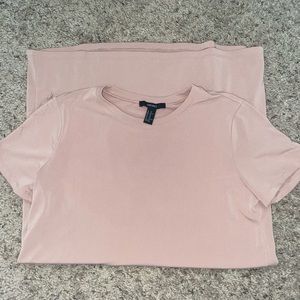 forever 21 t-shirt dress